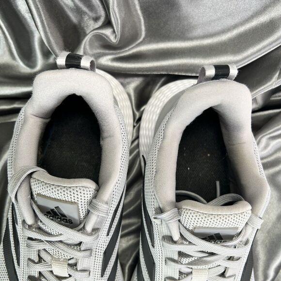 Adidas Mens Edge Gameday EG1444 Gray Black Running Shoes Sneakers Size 6.5 US/39 - Picture 16 of 17